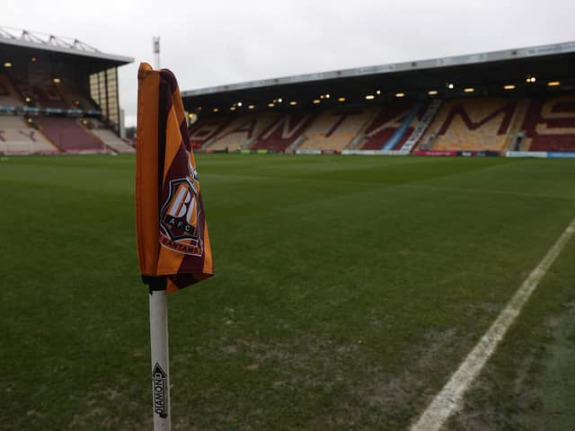 Bradford City's scheduled meeting with Doncaster Rovers will not go ahead this weekend. Image: Pete Norton/Getty Images