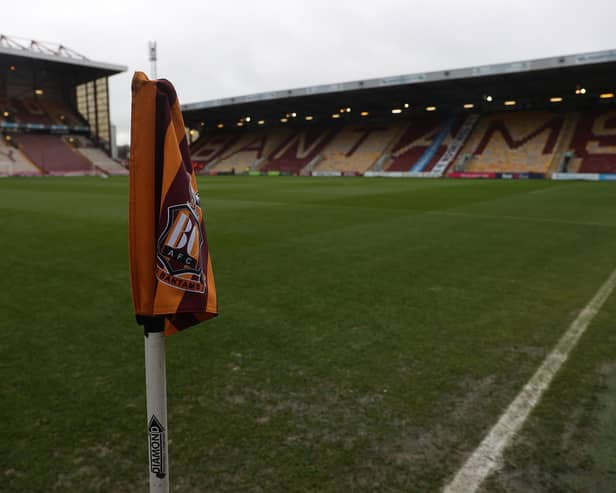 Bradford City's scheduled meeting with Doncaster Rovers will not go ahead this weekend. Image: Pete Norton/Getty Images