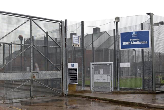 Sheffield Crown Court heard how a young mum has been given a suspended jail sentence after she was caught smuggling drugs and a mobile phone into HMP Lindholme, pictured, near Hatfield Woodhouse, Doncaster.