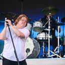 Lewis Capaldi performs on the Pyramid Stage at Glastonbury Festival (Photo by Leon Neal/Getty Images)