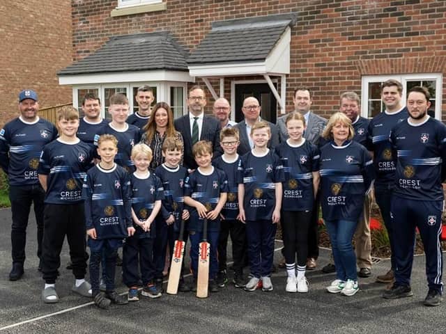 Sprotbrough Cricket Club, who will be sponsored by Crest Nicholson for the upcoming season, were also at the event, lending their support for the housebuilder’s commitment to the local community.