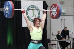 Ruta lifted a total of 194 kg at the European Masters Weightlifting Championship.