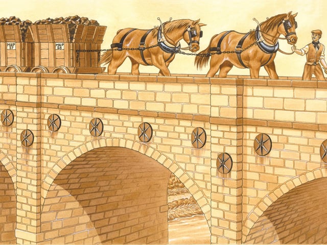 The cover picture on the Mansfield and Pinxton Railway publication Walking the Line