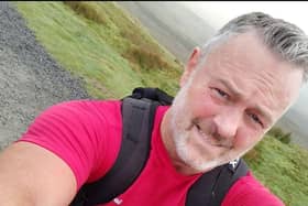 David Westwood, DBTH Charity supporter, completes the Yorkshire Three Peaks challenge.