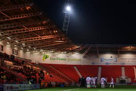 A second half floodlight failure almost thwarted Doncaster's win over Barrow.