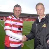 Sean O'Driscoll and Richie Wellens