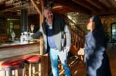 Doncaster TV star Jeremy Clarkson welcomed Kemi Badenoch to his pub.