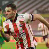 Former Rovers striker Billy Sharp is set to return to the Keepmoat with Sheffield United. Photo by DAVE THOMPSON/POOL/AFP via Getty Images