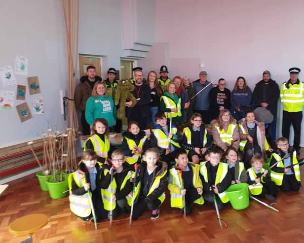 Armthorpe was spruced up as part of a huge spring clean.