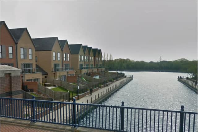 Lakeside has been sealed off by police.