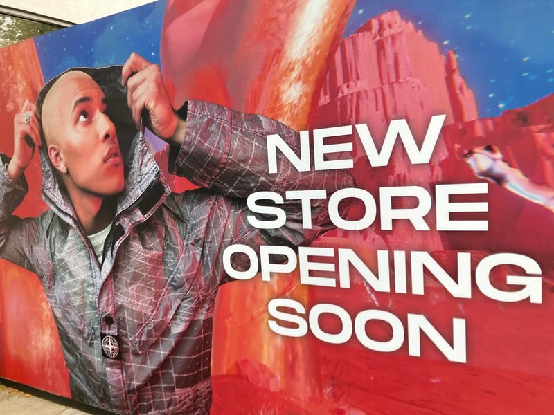Flannels is opening a new store in Portsmouth in the site vacated by Sports Direct in 2020. It is 'coming soon'.