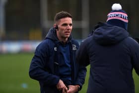 DoncasternKnights head coach Joe Ford oversaw a huge win at Ealing Trailfinders (Picture: Jonathan Gawthorpe)