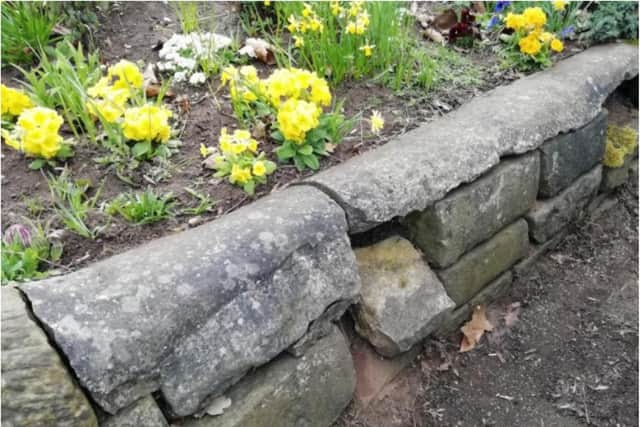 Stones are being stolen from Sandall Park. (Photo: FOSP).