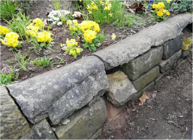 Stones are being stolen from Sandall Park. (Photo: FOSP).