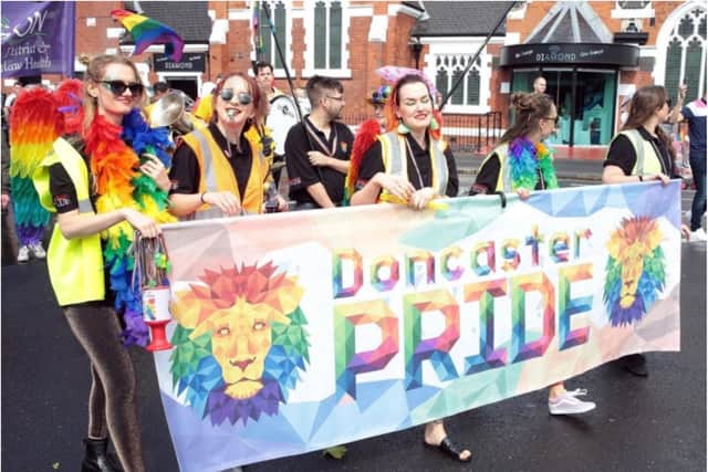 Doncaster Pride will be a week long celebration this year.