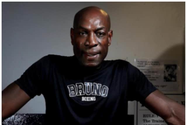 Frank Bruno is coming to Doncaster next month.