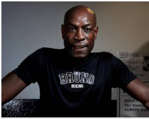 Frank Bruno is coming to Doncaster next month.