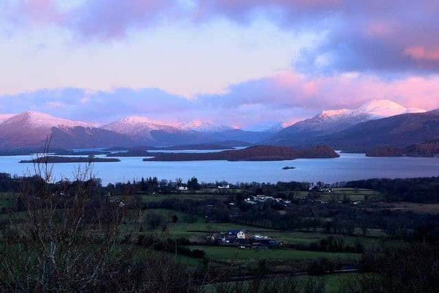 This view of Loch Lomond, Scotland's largest loch, was captured by Duncan Beattie from Duncryne Hill, in Gartocharn.