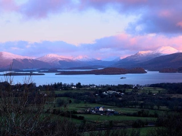 This view of Loch Lomond, Scotland's largest loch, was captured by Duncan Beattie from Duncryne Hill, in Gartocharn.