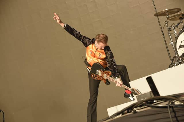 Franz Ferdinand fizzed through a powered up set of punk funk classics. (Photo: Luc Burke-Lejeune).