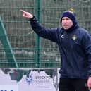 Ciaran Toner's Belles let a lead slip late on last weekend.Pic: Howard Roe.