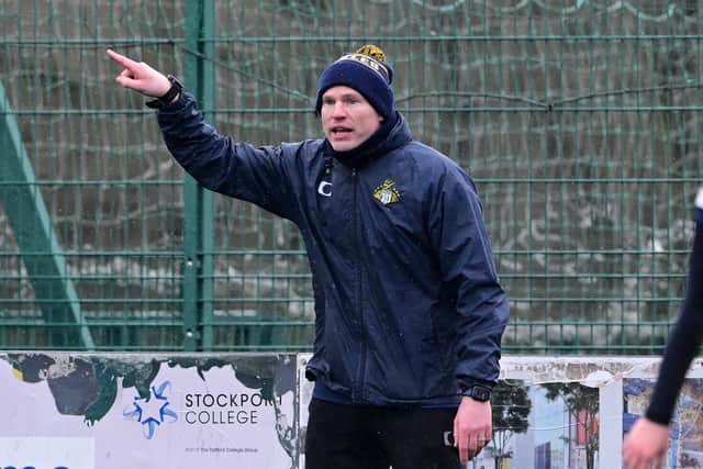 Ciaran Toner's Belles let a lead slip late on last weekend.Pic: Howard Roe.