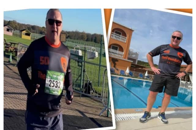 Carl Bassindale is taking on the challenge for MND.