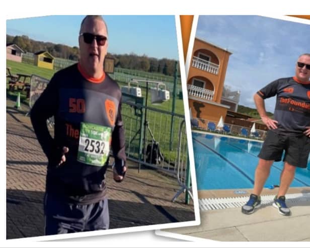 Carl Bassindale is taking on the challenge for MND.