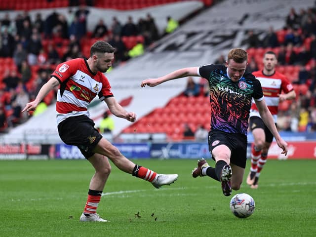 Doncaster Rovers have their play-off fate in their own hands after Crawley were held to a draw last night.