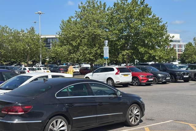 The Markets Car Park in Doncaster was one of those included in the free parking trial.