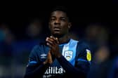 Mipo Odubeko during his loan with Huddersfield Town