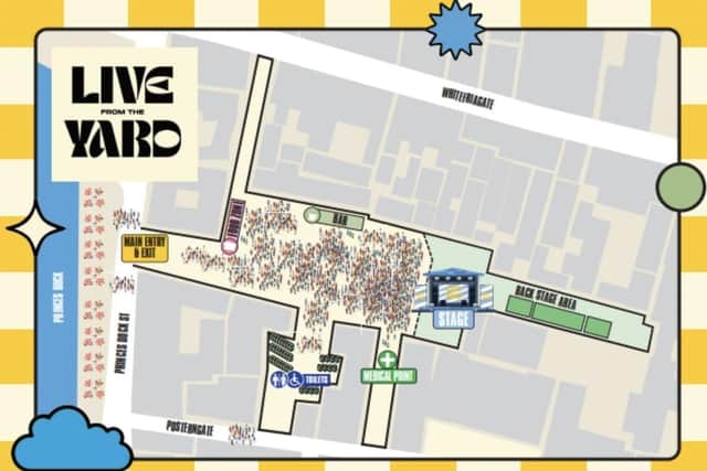 Live from the Yard Hull reveals entry rules and opening times for city-centre festival.