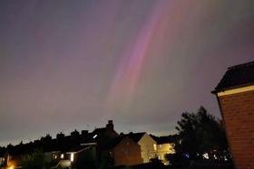 Caz Rogers grabbed a picture of the Northern Lights over Doncaster.