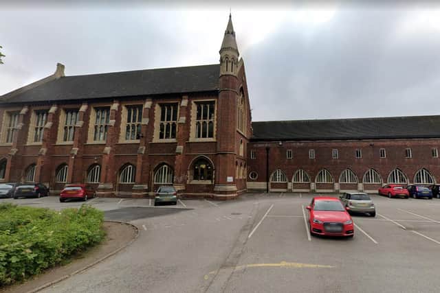 Hall Cross Academy in Doncaster.