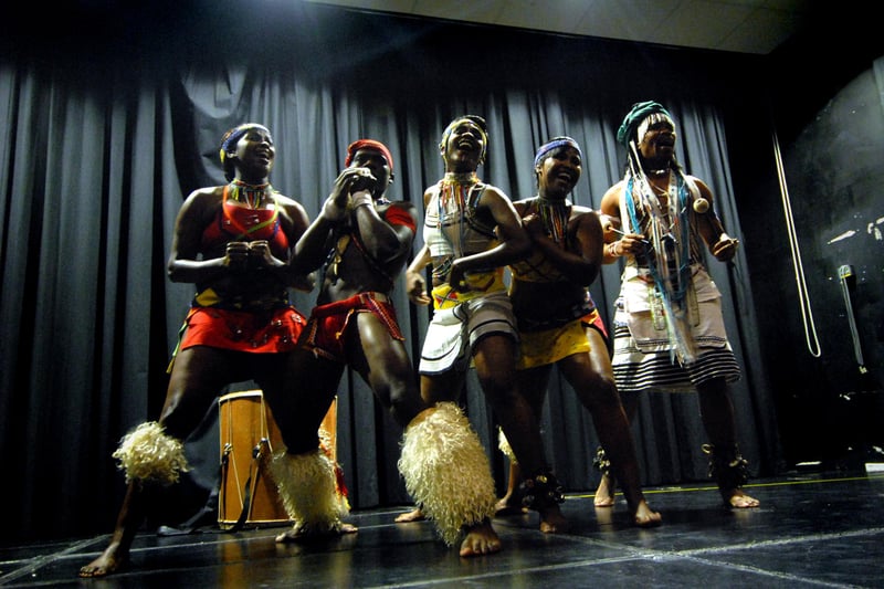 A performance from a South African dance band 11 years ago. Were you there?