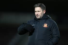 Sunderland manager Lee Johnson