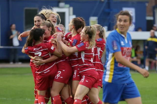 Doncaster Rovers Belles are in action at the Eco-Power Stadium on Saturday. Photo: Julian Barker