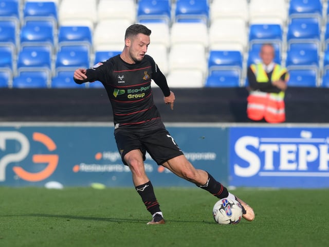 So dangerous all night, his introduction helped Doncaster wrestle back some momentum. Unlucky not to score after hitting the post. Molyneux has become a key player.