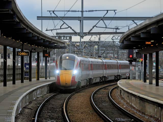 File pic of an LNER Azuma train service  . Picture Tony Johnson