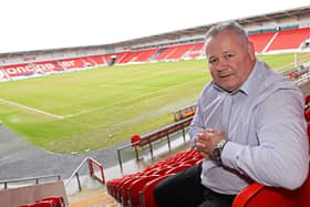 Dons chief executive Carl Hall