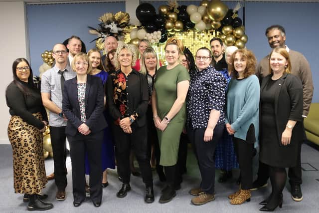 The Harrison College team.