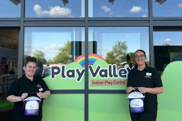 Centre Manager Jo and team member.