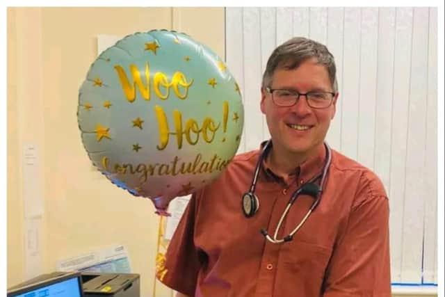 Dr Neil Sellars is retiring after more than 30 years at Kingthorne Group Practice. (Photo: Kingthorne Group Practice).