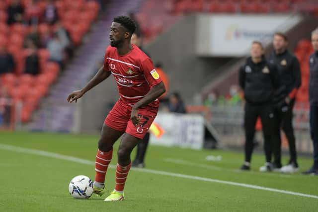 Former Doncaster man Jordy Hiwula has signed for Morecambe. (Picture Howard Roe/AHPIX LTD).