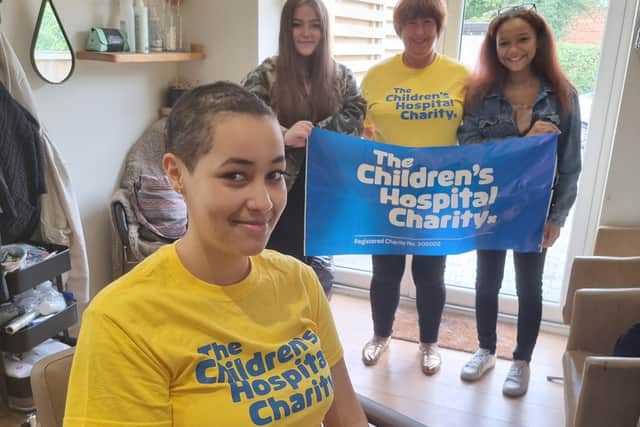 Izabella has raised over £3,000 for The Children's Hospital Charity