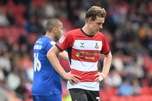 Joe Ironside struggled to influence the match on his Doncaster Rovers debut before being replaced.