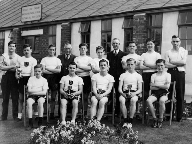 Denaby Tom Hill Youth Club boxing prize winners