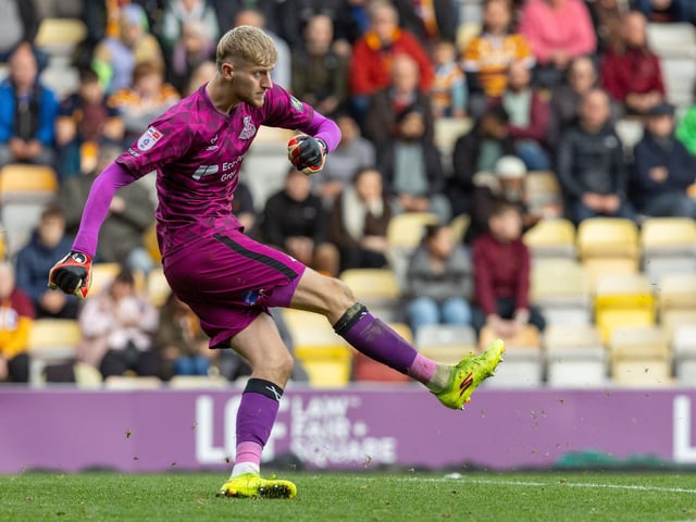 Some shaky first half moments, including when he gifted the ball to Carlisle's Adu-Adjei yards from goal but recovered to smother the shot. Made two terrific saves right at the death - the first came before a subsequent tap-in was ruled out for offside, the second to claw away a header. Important contributions.