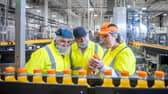 The Tropicana winner on a factory visit.