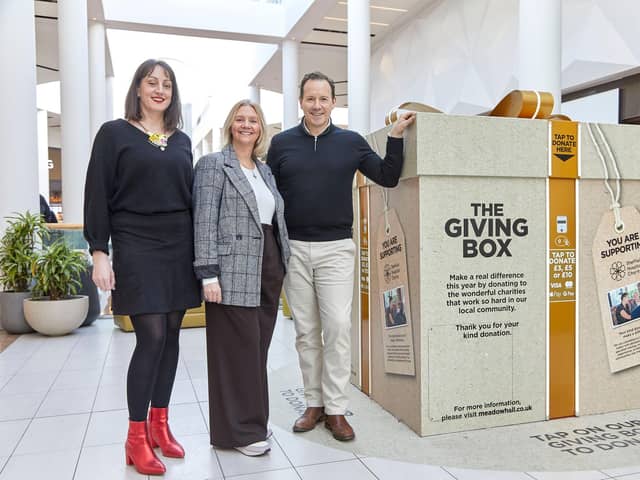 The Giving Box at Meadowhall
